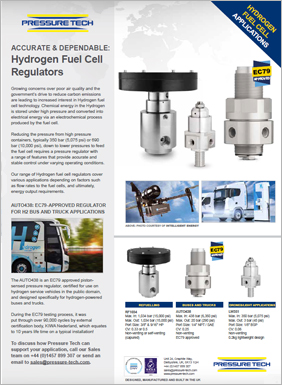 Hydrogen Overview Flyer