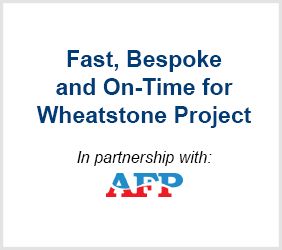 Fast, Bespoke and On-Time for Wheatstone Project