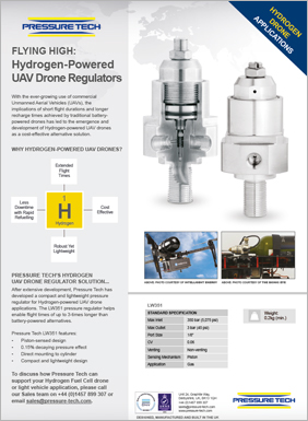 Hydrogen Drones Flyer