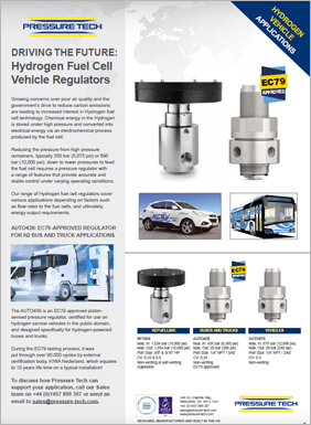 Hydrogen Vehicles Flyer