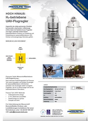 Hydrogen Drones Flyer (DE)