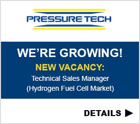 Pressure Tech: Technical Sales Manager - Hydrogen Fuel Cell Market Job Vacancy