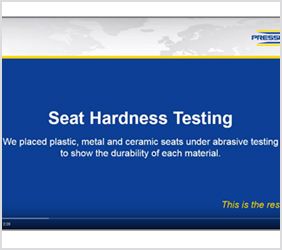 Pressure Tech Seat Hardness Testing