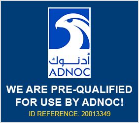 We Pre-Qualified for Use by ADNOC!