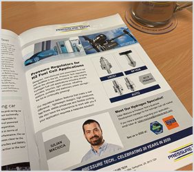 Pressure Tech Feature in H2 View Magazine December 2019