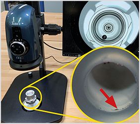 Ash Vision Digital Microscope and Pryor Dot Peen Marking Machine Investments