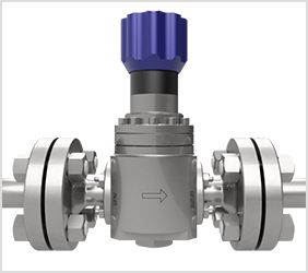 Pressure Tech's New Bolted Flanged Regulator with Modular Designed Body