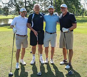 James Cooper, Mark Burrell, Eric Martin and Jeff Myklebust.