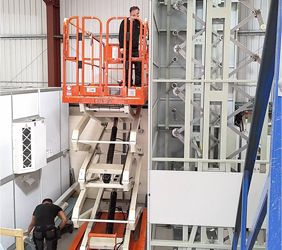 Pressure Tech Kardex machine installation