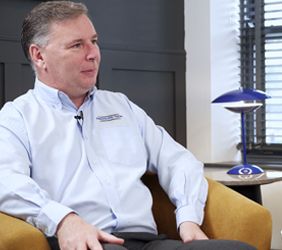 Pressure Tech owner, Steve Yorke-Robinson being interviewed for our latest newsletter