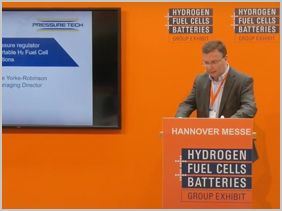 Steve Yorke-Robinson Presents at Hydrogen Fuel Cell Exhibition