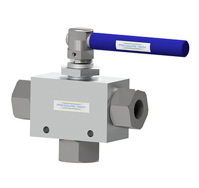 Pressure Tech TBV High Pressure Trunion Ball Valve