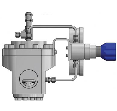 Pressure Tech HF211 High-Flow Piston-Sensed Pressure Regulator