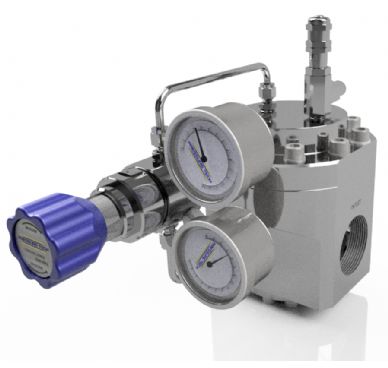 Pressure Tech HF211 High-Flow Piston-Sensed Pressure Regulator