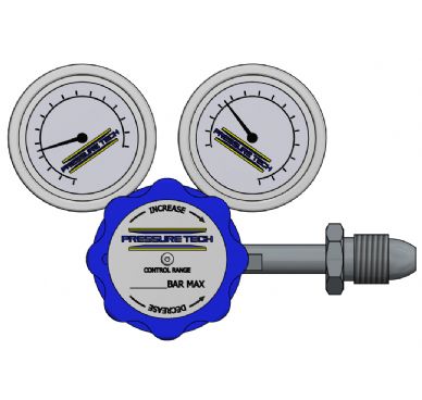 Pressure Tech CYL540 Gas Cylinder Pressure Regulator Assembly