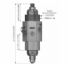 Pressure Tech LW-TS414 Piston-Sensed Lightweight Two-Stage Pressure Regulator