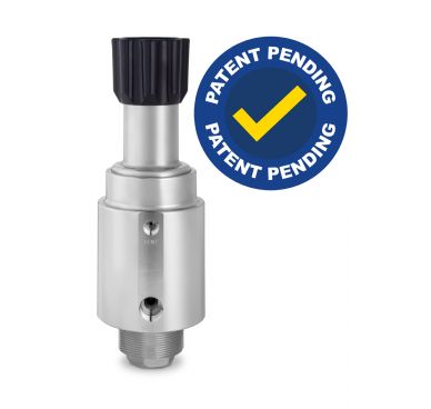 Pressure Tech DF1034 Dual-Flow Piston-Sensed Pressure Regulator
