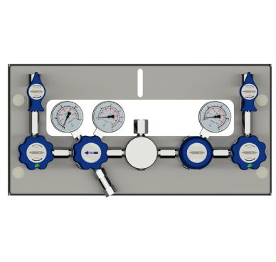 Pressure Tech SGA Semi-Automatic Changeover Manifold