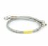 Pressure Tech 1 Metre Flexible Cylinder Hose with Anti Whip Cables